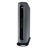Motorola b12 - The Motorola MG7700 24x8 DOCSIS 3.0 cable modem + AC1900 dual-band (2.4GHz and 5GHz) Wi-Fi Gigabit router with four Gigabit (GigE) Ethernet ports, power boost Wi-Fi amplifiers, firewall security, and more. Power Boost technology amplifies the wireless signal to the limit set by the Federal Communications Commission (FCC) to deliver higher WiFi ...